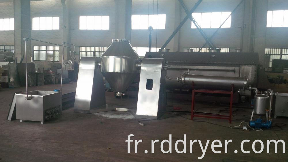 Double Double Conical Vacuum Dryer